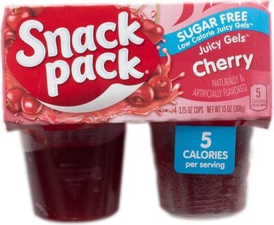 Sugar free cherry gelatin