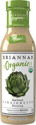 Organic real french vinaigrette dressing