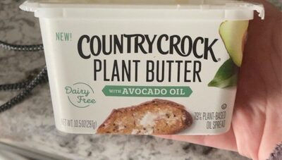 Plant butter with avocado oil