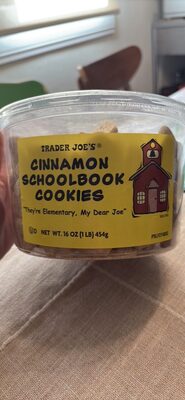 Cinnamon Schoolbook Cookies