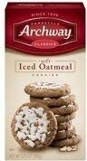 Soft Iced Oatmeal Cookies
