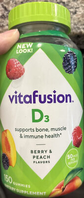 D3 Berry & Peach Flavors
