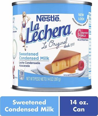 La lechera sweetened condensed milk