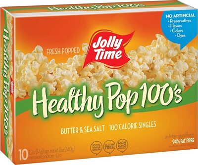 Calorie healthy pop butter