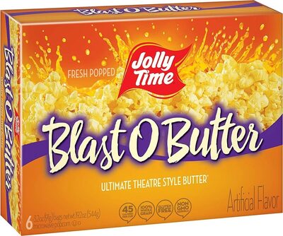 Blast o butter theatre style popcorn count boxes