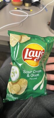 Sour Cream & Onion Flavored Potato Chips