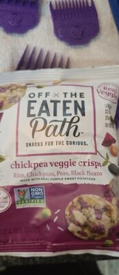 Chickpea Veggie Crisps Made With Real Purple Sweet Potatoes