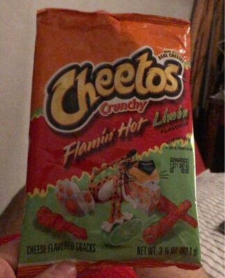 Flaming Hot Limon Cheetos