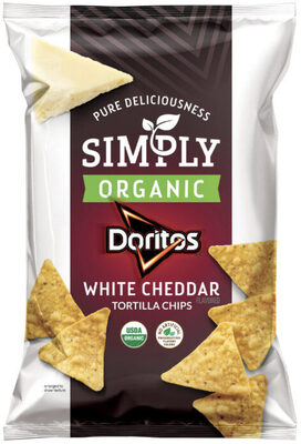 Doritos Organic White Cheddar Tortilla Chips