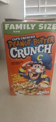 PEANUT BUTTER CRUNCH SWEETENED CORN & OAT CEREAL