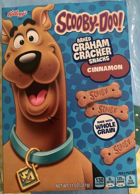 Scooby-Doo Baked Graham Cracker Snacks Cinnamon