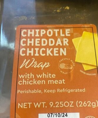 Chipotle Cheddar Chicken Wrap