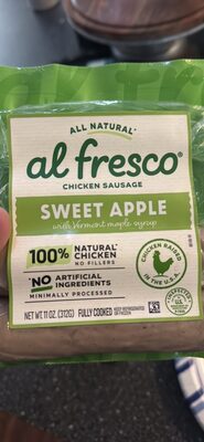 Sweet Apple Chicken Sausage