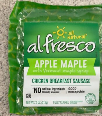 Apple maple breakfast sausage