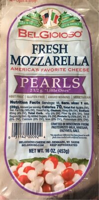 Fresh Mozzarella Pearls