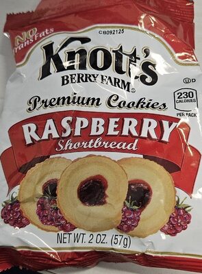 Raspberry shortbread