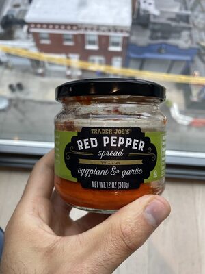 Red Pepper Spread With Eggplant & Garlic