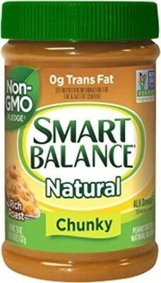 Chunky Peanut Butter & Flaxseed Oil Blend