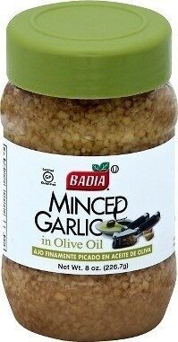 Minced Garlic In Olive Oil