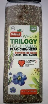 Whole Trilogy Health Seeds FLAX · CHIA · HEMP