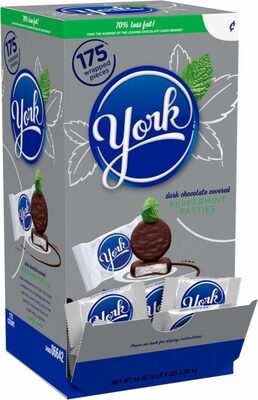 York peppermint patties box