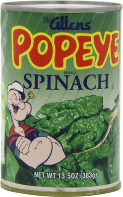 Allens popeye spinach