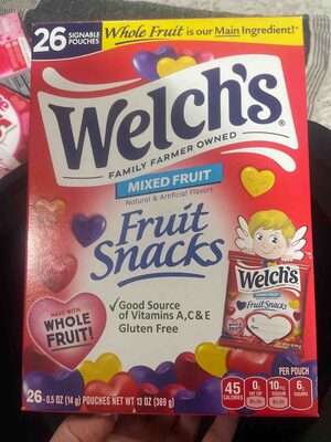 Mixed Fruit Fruit Snacks