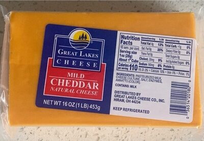 Mild Cheddar Natural Cheese