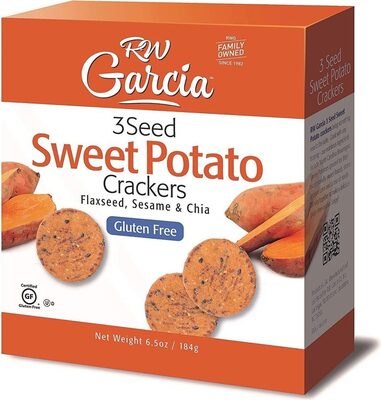 3 Seed Sweet Potato Crackers