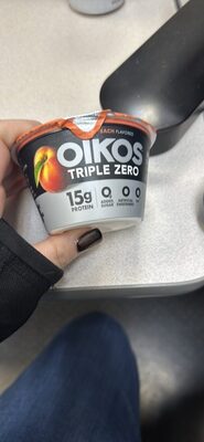 OIKOS Triple Zero Peach Flavored