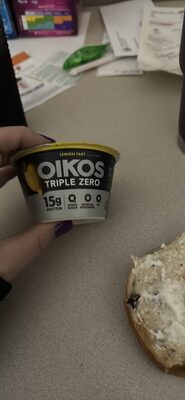 Oikos Triple Zero Lemon Tart flavored