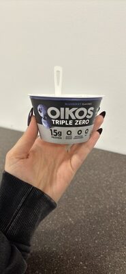 Oikos Triple Zero Blueberry Flavored