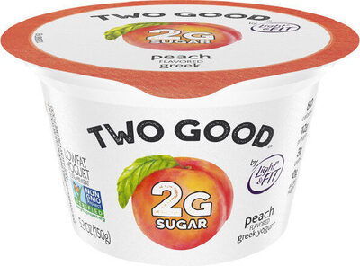 Two Good Peach Yogurt-Cultured Ultra-Filtered Milk