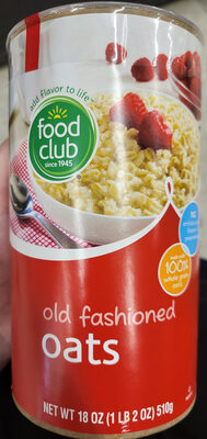 Old Fashioned Oats
