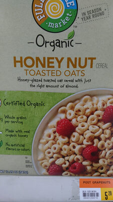 Honey Nut Toasted Oats Cereal