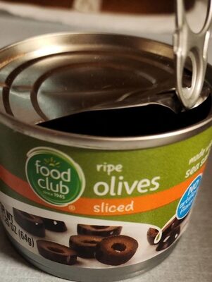 Sliced Olives Ripe