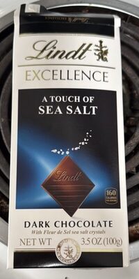 Lindt Excellence A Touch of Sea Salt Dark Chocolate