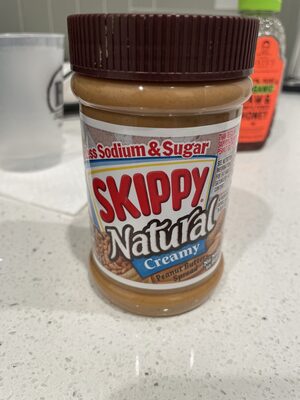 Natural Creamy Peanut Butter Spread