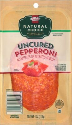 Natural choice uncured pepperoni