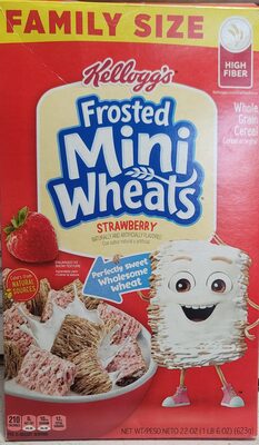 Strawberry whole grain cereal, strawberry