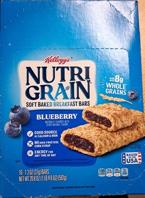 Nutri Grain Soft Baked Breakfast Bars