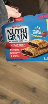 Soft Baked Breakfast Bars Strawberry