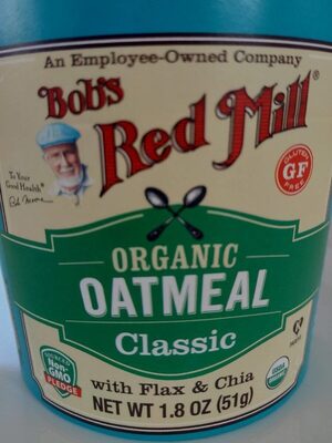 Organic Oatmeal Classic with Flax & Chia imp