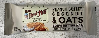 Peanut Butter Coconut & Oats Bob's Bar