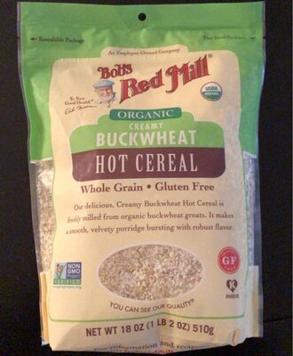 Organic Creamy Buckwheat Hot Cereal