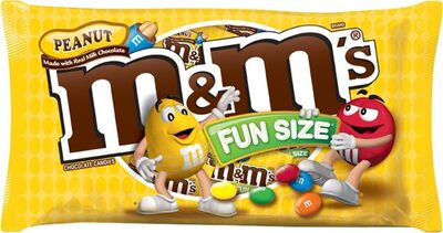 Peanut chocolate candy fun size ounce
