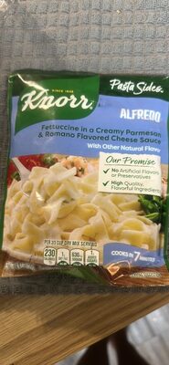 Fettuccine in a Creamy Parmesan & Romano Flavored Cheese Sauce