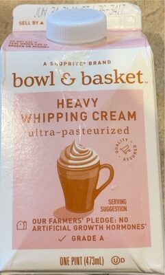 Heavy whipping cream