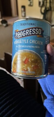 Homestyle Chicken Soup with Vegetables & Pastina Pasta