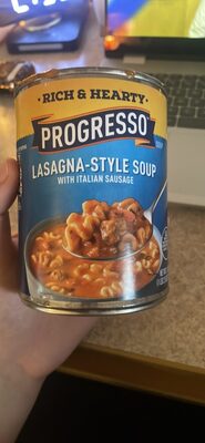 Lasagna-Style Soup with Italian Sausage